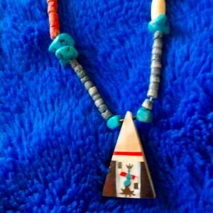 Native American necklace.